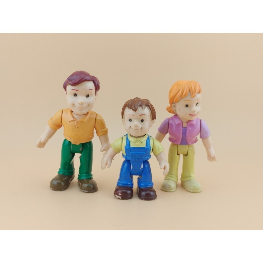 Fisher Price My First Dollhouse Figures Bundle Mom Dad Son